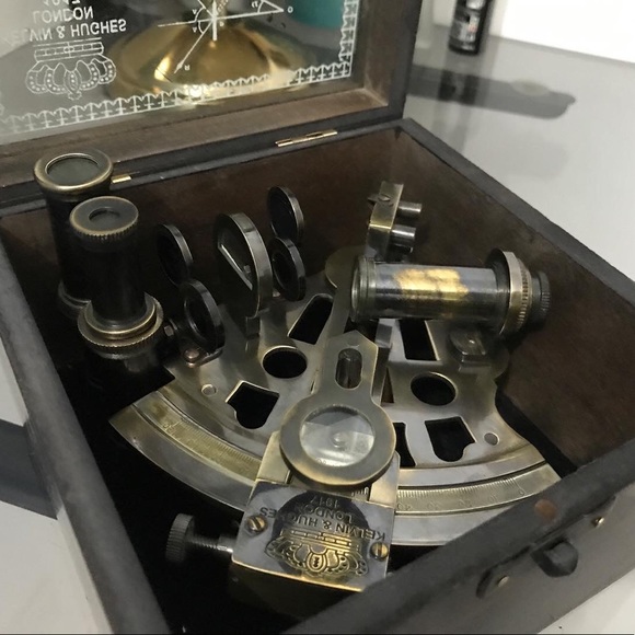 Sextant, it’s antique item, old look - Picture 6 of 9